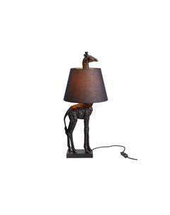 Лампа настольная giraffe черный 30x71x32 см Kare