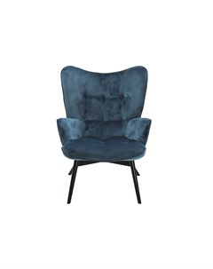 Кресло vicky синий 73x94x83 см Kare