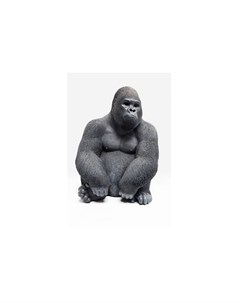 Статуэтка gorilla коричневый 30x39x28 см Kare