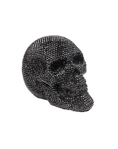 Статуэтка skull crystal черный 5x14x18 см Kare