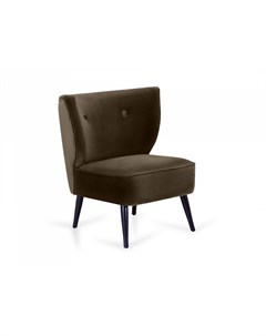Кресло modica в коричневом цвете коричневый 67x74x70 см Ogogo