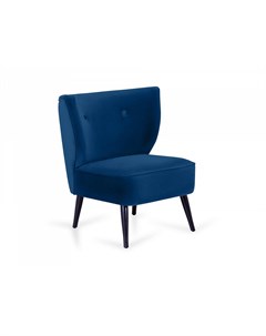 Кресло modica в темно синем цвете синий 67x74x70 см Ogogo