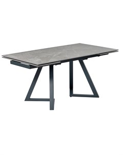 Стол раздвижной twist серый серый 160x75x90 см Bradexhome