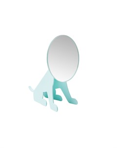 Зеркало настольное dog face белый 11x24x17 см Kare