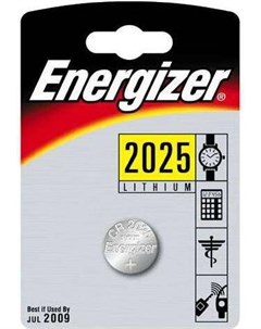 Батарейка ENR Lithium CR 2025 FSB1 1 шт E301021601 Energizer