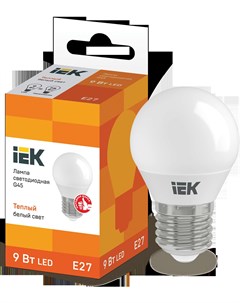 Светодиодная лампа LLE G45 9 230 30 E27 Iek