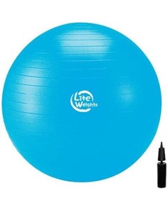 Гимнастический мяч фитбол Lite Weights 1867LW 75см с насосом Atlas sport