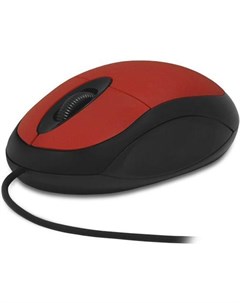 Мышь CM 102 USB красный Cbr