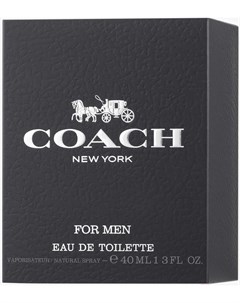 Туалетная вода For Men 40мл Coach new york