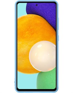 Чехол для телефона Silicone Cover для A52 синий EF PA525TLEGRU Samsung