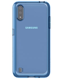 Чехол для телефона Araree A cover для A01 синий GP FPA015KDALR Samsung