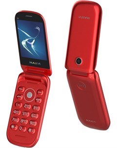 Мобильный телефон E3 красный Maxvi