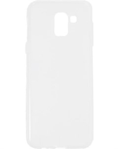 Чехол для телефона Чехол накладка Clear для Galaxy J6 2018 прозрачный Volare rosso