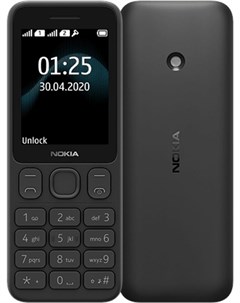 Мобильный телефон 125 DS TA 1253 Black Nokia