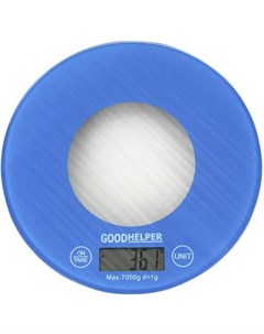 Кухонные весы KS S03 голубой KS S 03 Goodhelper