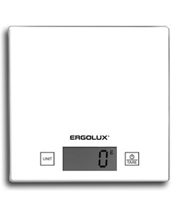 Кухонные весы ELX SK01 С01 белый Ergolux
