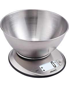 Кухонные весы ATH 6193 серебро Atlanta