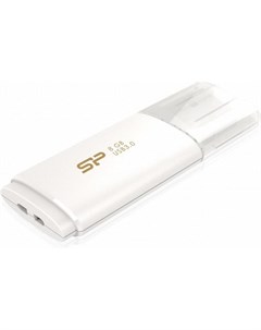 Usb flash 8Gb Blaze B06 USB 3 0 белый SP008GBUF3B06V1W Silicon power