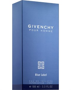 Туалетная вода Blue Label 100мл Givenchy