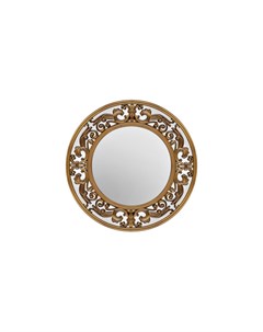 Зеркало круглое в золотой раме золотой 2 см Garda decor