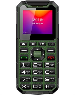 Мобильный телефон Ray 2004 Green Black Bq