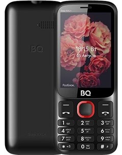Мобильный телефон 3590 Step XXL черный красный Bq