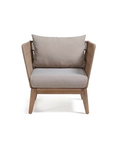 Кресло bellano коричневый 86x70x80 см La forma