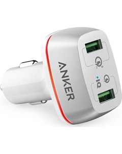 Зарядное устройство PowerDrive 2 Quick Charge 3 0 White A2224H21 Anker