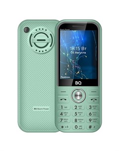 Мобильный телефон bq 2826 boom power зеленый Bq-mobile