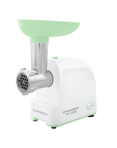 Мясорубка MF-232WG (белый/зеленый) Maunfeld