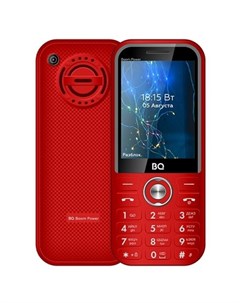Мобильный телефон bq 2826 boom power красный Bq-mobile
