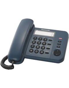 Проводной телефон KX TS2352RUC синий Panasonic