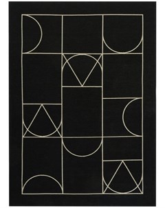 Ковер signet black черный 160x230 см Carpet decor
