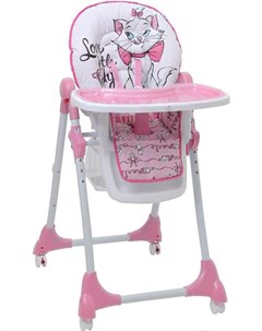 Стульчик для кормления Disney Baby 470 Кошка Мари розовый Polini kids