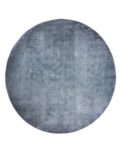 Ковер linen dark blue синий 1 см Carpet decor