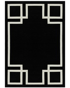 Ковер hampton black черный 160x230 см Carpet decor