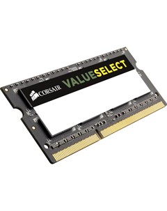 Оперативная память Value Select 4GB DDR3 SO DIMM PC3 12800 CMSO4GX3M1A1600C11 Corsair