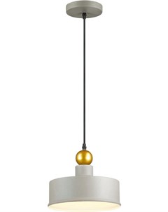 Потолочный подвесной светильник 4089 1 серый золотой Подвес Е27 1 40W BOLLI Odeon light