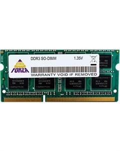 Оперативная память DDR3 SODIMM 8Gb PC3 12800 Neo forza