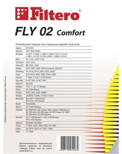 Аксессуары для пылесосов Пылесборники FLY 02 4 Comfort 02 Comfort Filtero