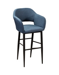 Кресло барное oscar голубой 60x108x60 см R-home