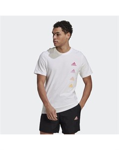 Футболка Essentials Gradient Logo Sportswear Adidas