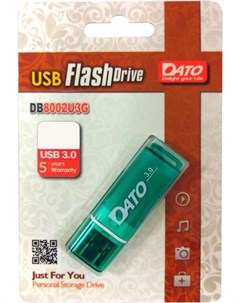 Usb flash DB8002U3 32 Gb зеленый DB8002U3G 32G Dato
