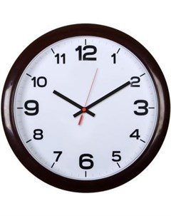 Интерьерные часы WALLC R87P D29см темно коричневый белый WALLC R87P29 DARK_BROWN Бюрократ
