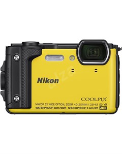 Фотоаппарат Coolpix W300 желтый Nikon