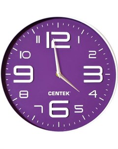 Интерьерные часы СТ 7101 фиолетовый Centek