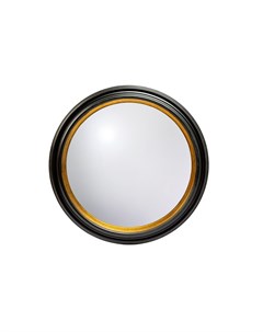 Зеркало декоративное настенное джотто версия l fish eye черный 4 см Object desire