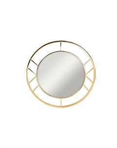 Зеркало круглое золотой 91x91 см Garda decor