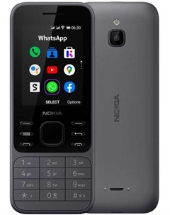 Мобильный телефон 6300 DS TA 1294 Charcoal 16LIOB01A17 Nokia