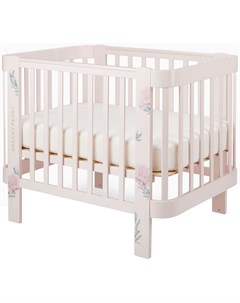 Детская кроватка Mommy Love 95024 Pink Happy baby